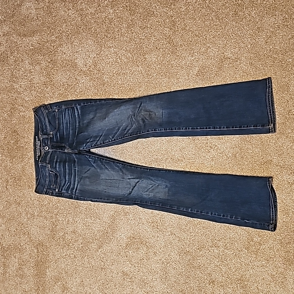 American Eagle kickboot jeans